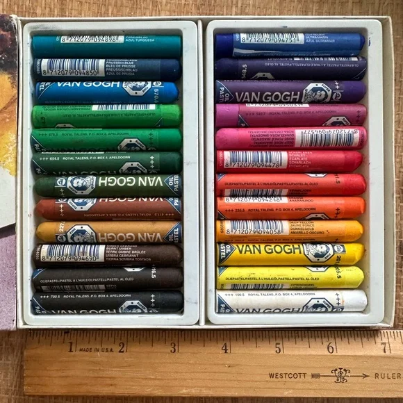 Expressionist and Van Gogh Oil Pastels Set - set of 3 boxes - Picture 6 of 10